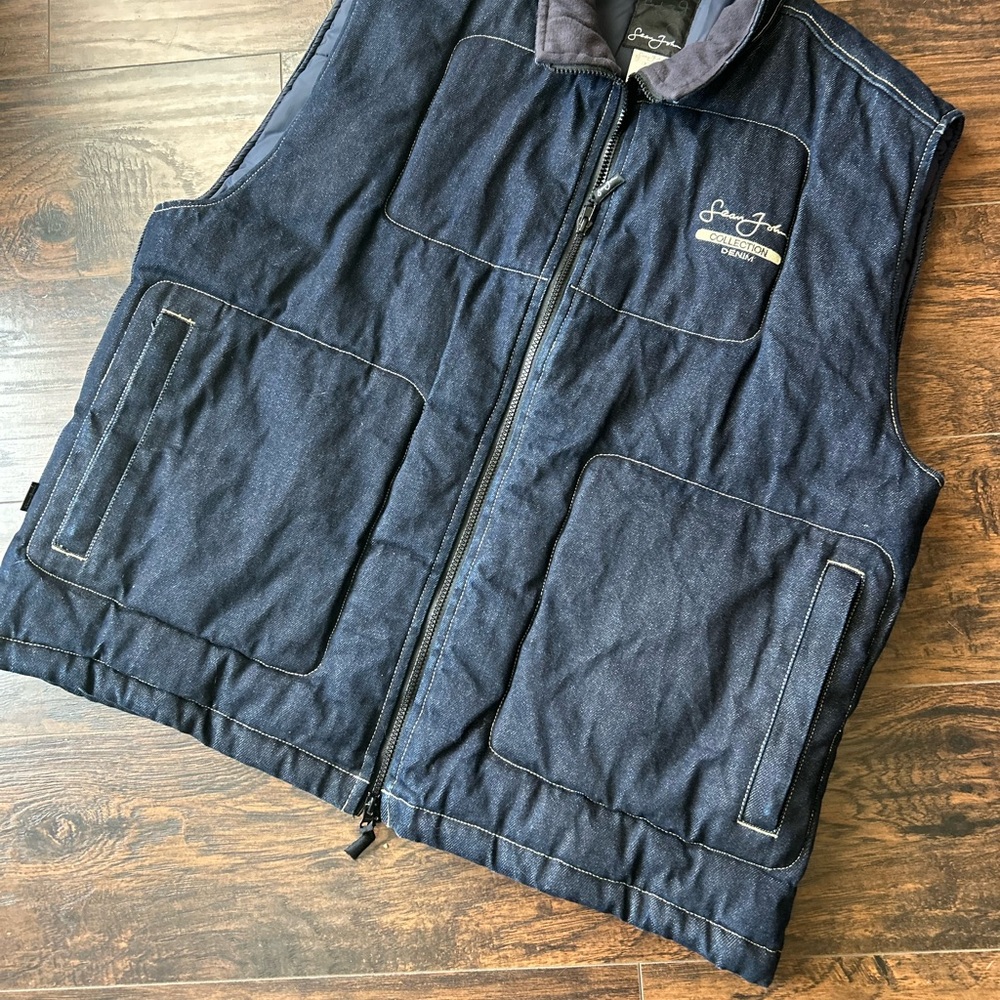 Sean John Blue Vest